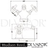Hudson Reed BC306HX Spare Parts Diagram