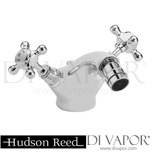 Hudson Reed BC306HX White Topaz With Crosshead Bidet Tap Spare Parts
