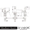 Hudson Reed BC307HL Lever 3 Tap Hole Basin Mixer Spare Parts Diagram