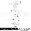 Hudson Reed BC317DL Mixer Spare Parts Diagram