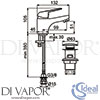 Ideal Standard BC334AA Mixer Spare Diagram