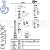 Ideal Standard BC334AA Mixer Spare Tech Diagram