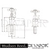 Hudson Reed BC401DX Black Topaz Spare Parts Diagram