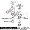 Hudson Reed BC401DX Black Topaz Spare