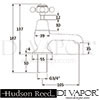 Hudson Reed BC402DX Black Topaz0 Spare Parts Diagram