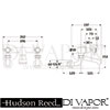 Hudson Reed BC403DXWM Black Topaz Spare Parts Diagram