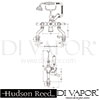 Hudson Reed BC404HL Black Topaz Mixer Spare Parts Diagram