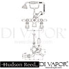 Hudson Reed BC404HLWM Black Topaz Spare Parts Diagram
