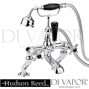Hudson Reed Topaz Black Deck Mounted Bath Shower Mixer Tap & Shower Kit Spare Parts