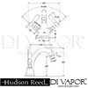 Hudson Reed BC405HL Black Topaz Mixer Spare Parts Diagram