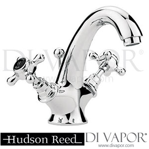 Hudson Reed Topaz Black Mono Basin Mixer Tap & Pop Up Waste Spare Parts