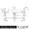 Hudson Reed BC407HL Black Topaz Mixer Spare Parts Diagram