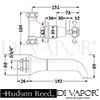 Hudson Reed BC409DX Black Topaz Spare Parts Diagram