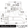Hudson Reed BC409HL Lever Bath Spout Spare Parts Diagram