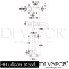 Hudson Reed BC417DL Mixer Spare Parts Diagram