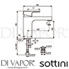 Sottini BC429AA Mixer Spare Diagram