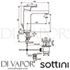 Sottini BC430AA Mixer Spare Diagram