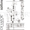 Sottini BC430AA Mixer Spare Tech Diagram