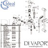 Ideal Standard Alpha Exposed Bath Shower Mixer Spares