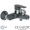 Ideal Standard Cerafine D Exposed Grey Chrome Bath Shower Mixer Spare Parts