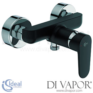 Ideal Standard BC499U4 Cerafine O Matt Black/Chrome Exposed Shower Mixer Spare Parts
