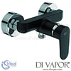 Ideal Standard Cerafine O Matt Black Chrome Exposed Shower Mixer Spare Parts