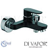 Ideal Standard Cerafine O Matt Black Chrome Exposed Bath Shower Mixer Spare Parts
