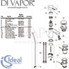 Ideal Standard Alpha Basin Mixer Tap Spares
