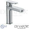 Ideal Standard Cerafine O Basin Mixer without Pop-Up Waste Spare Parts