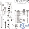 Ideal Standard Ceraplan III One Hole Basin Mixer H70  Tap Spares