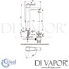 Ideal Standard Ceraplan III Basin Mixer Bluestart Dimensions