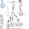 Ideal Standard BC573AA Mixer Spare Tech Diagram