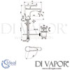 Ideal Standard Alpha Basin Mixer Bluestart Tap Dimensions