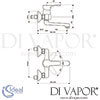 Ideal Standard Alpha Exposed Basin Mixer Dimensions