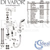 Ideal Standard Alpha Bath Shower Mixer Tap Spares