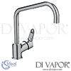 Ideal Standard Alpha High Spout Kitchen Mixer Tap Spare Parts