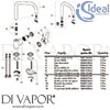 Ideal Standard Alpha High Spout Kitchen Mixer Tap Spares