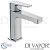 Ideal Standard Cerafine D Basin Mixer Bluestart without Pop-Up Waste Spare Parts