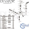 Ideal Standard Cerafine D Exposed Chrome Bath Shower Mixer Spares