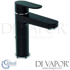 Ideal Standard BC699U4 Cerafine O Matt Black Basin Mixer H120 with Metal Pop-Up Waste Tap Spare Parts