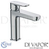 Ideal Standard Cerafine O Basin Mixer Bluestart without Pop-Up Waste Spare Parts