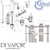 Ideal Standard Cerafine O Chrome High Spout Pop-Up Waste Spares