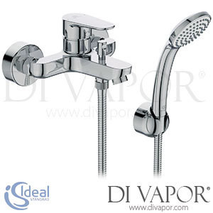 Ideal Standard BC706AA Cerafine O Chrome Exposed Bath & Shower Mixer with Accessories Spare Parts