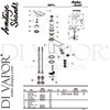 Armitage Shanks BC709AA Mixer Spare Tech Diagram
