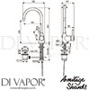 Armitage Shanks BC711AA Mixer Spare Diagram