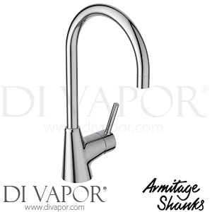 Armitage Shanks BC711AA Edit R Basin Mixer with Tubular Spout Tap Spare Parts