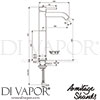 Armitage Shanks BC712AA Mixer Spare Diagram