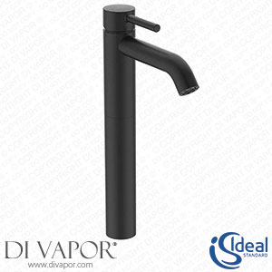 Ideal Standard Ceraline Silk Black Single Lever Tall Basin Mixer - BD365XG Spare Parts