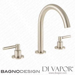BagnoDesign BDM-MLI-303-A-NB-CNFP M-Line 3 Hole Deck Mounted Basin Mixer Brushed Nickel Spare Parts