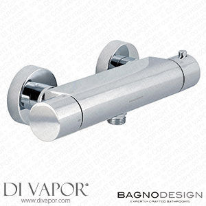 BagnoDesign BDM-MLI-T101-EXP-CP M Line | Thermostatic Shower Mixer Bottom Outlet Spare Parts